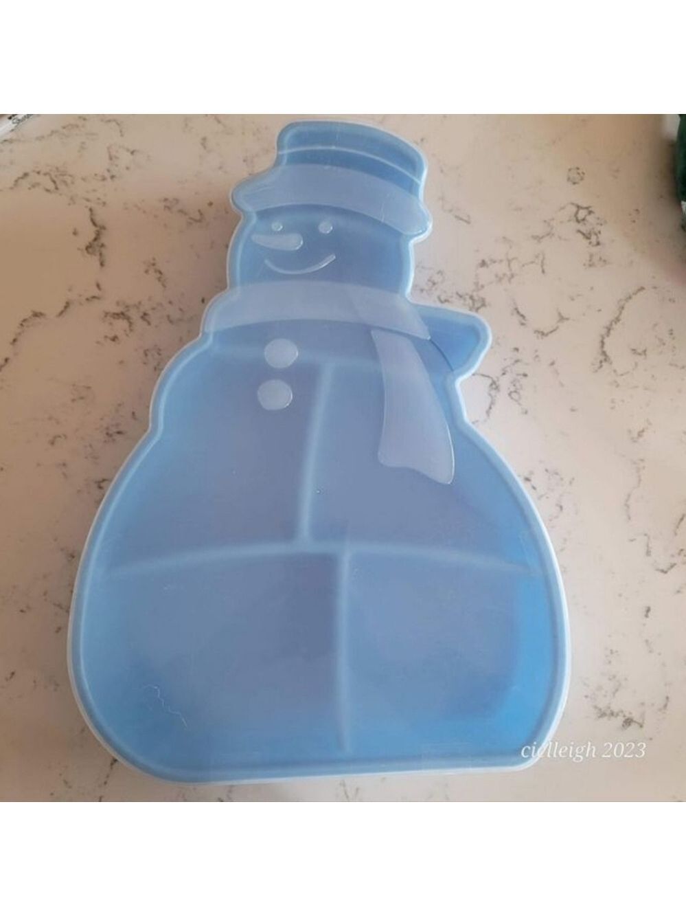 💥4 for $25💥 Snowman Divided serving tray